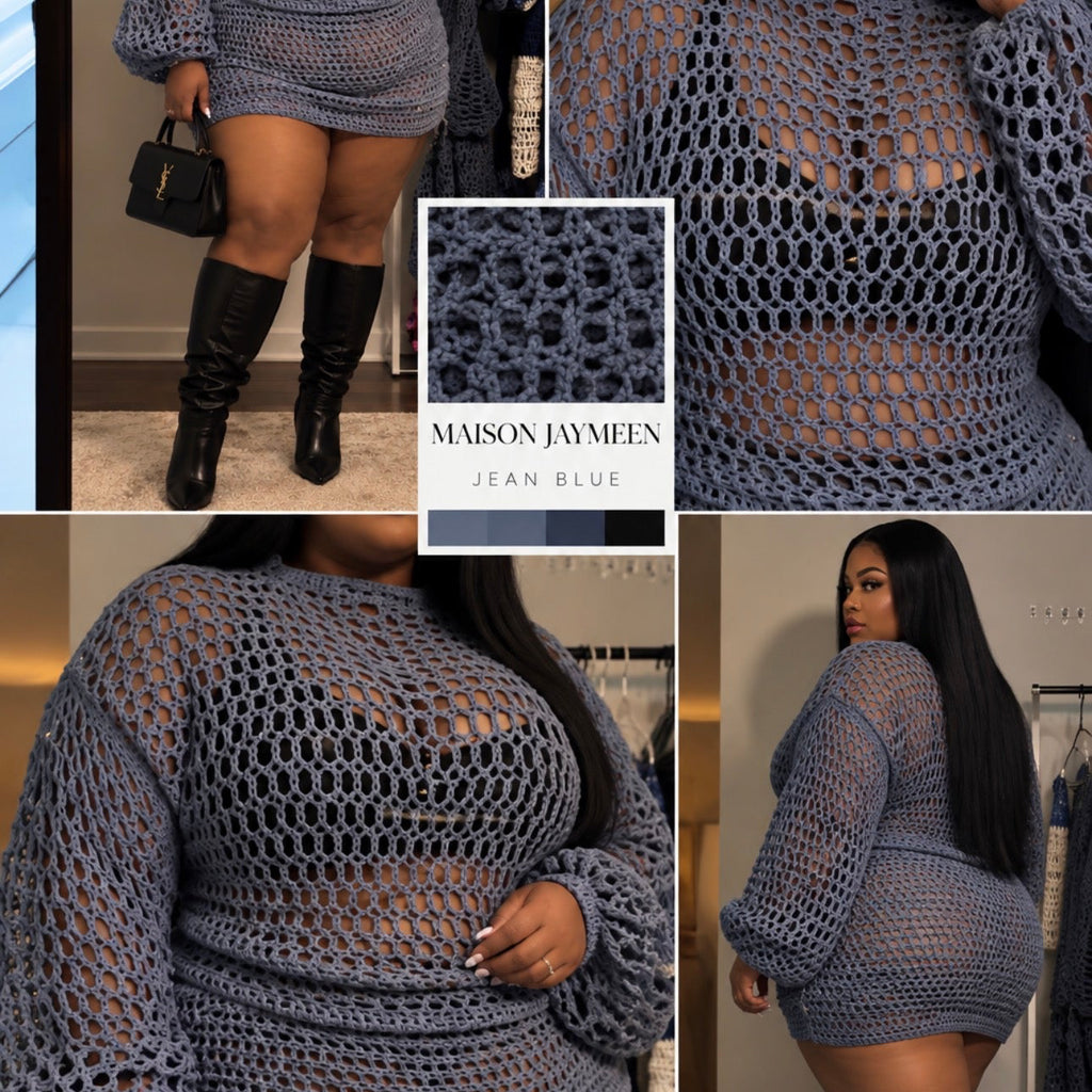 The faux jean set